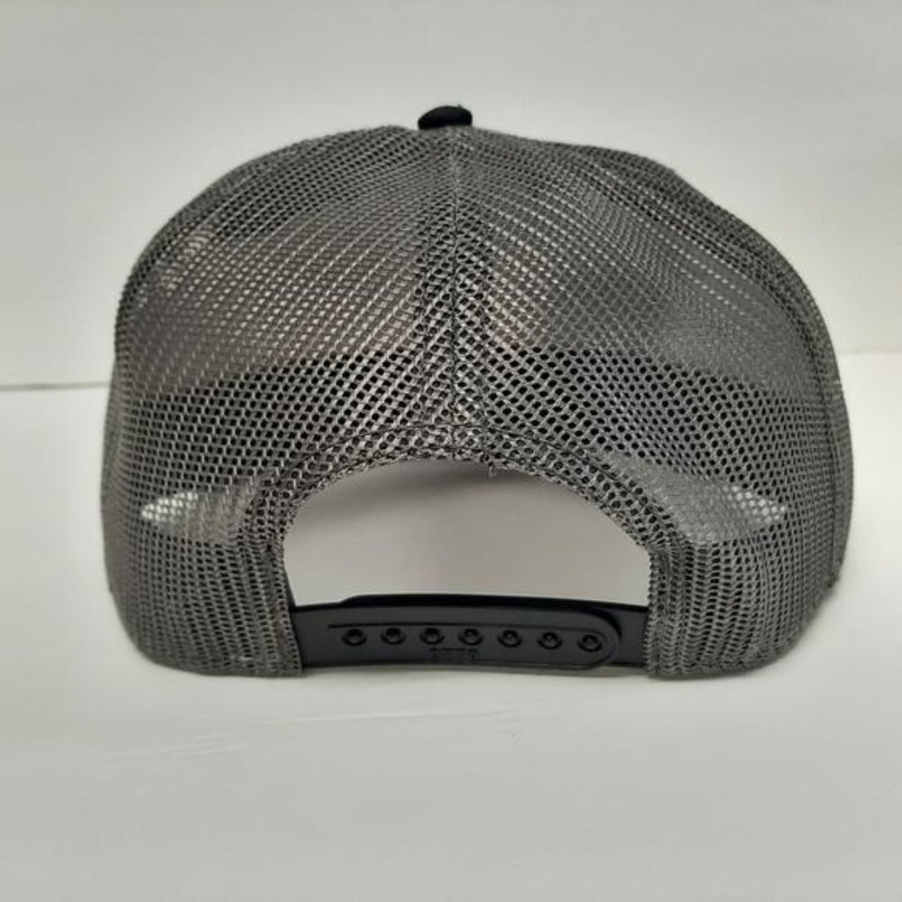 Lifestyle Affliction Patch Snapback Flat Bill Mesh Hat Cap Black MMA Crossfit - Picture 3 of 4